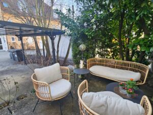 Terrasse mit Lounge