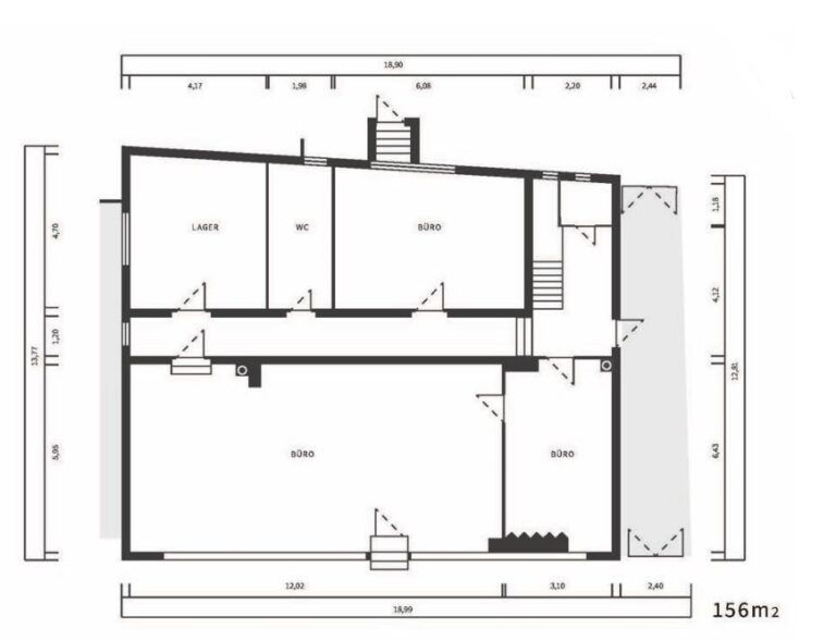 Grundriss zur Veranschaulichung